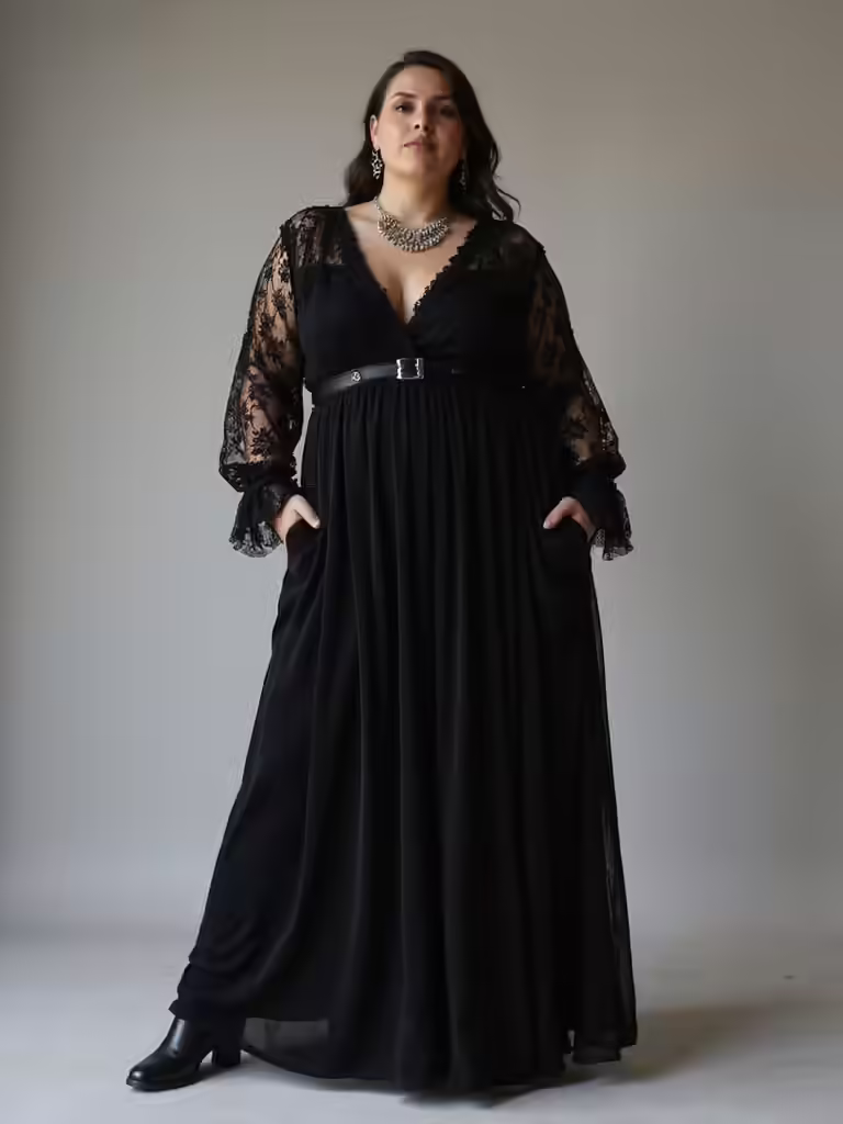 plus size summer goth
