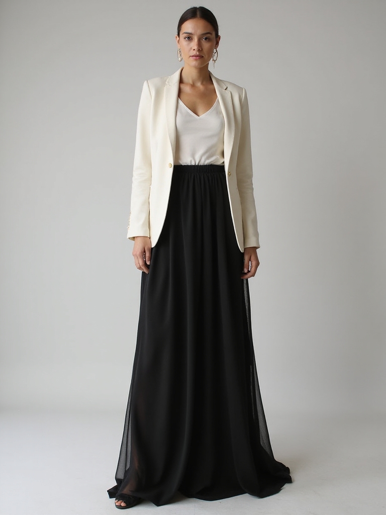 polished elegance with layering