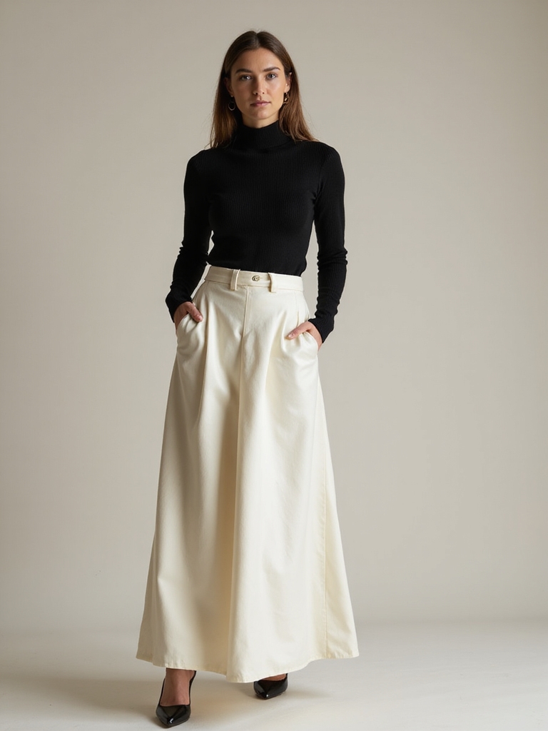 polished outfits with skirts
