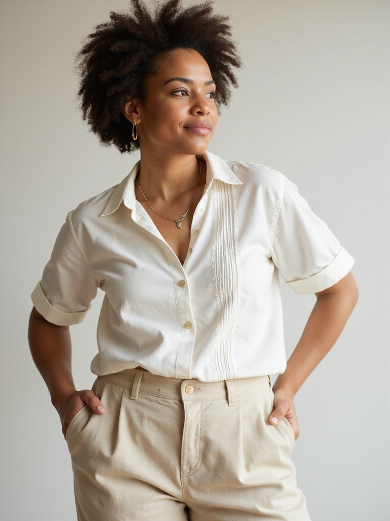 polished summer cotton blouses