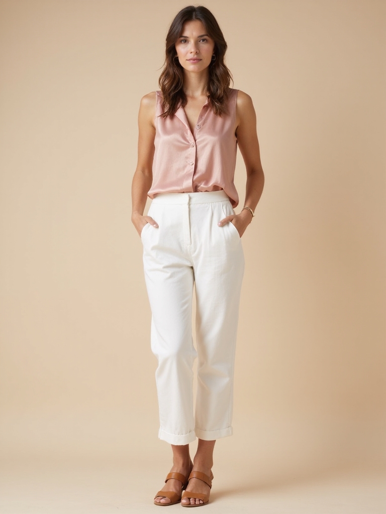 polished summer linen outfits