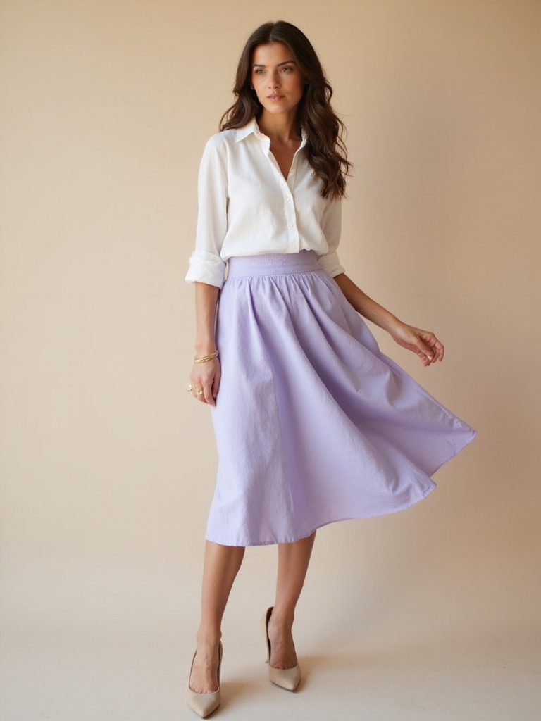 professional summer midi styling