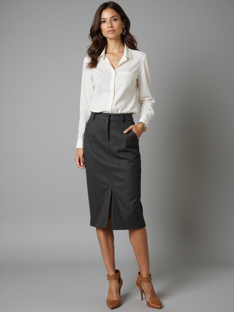 professional yet stylish skirts