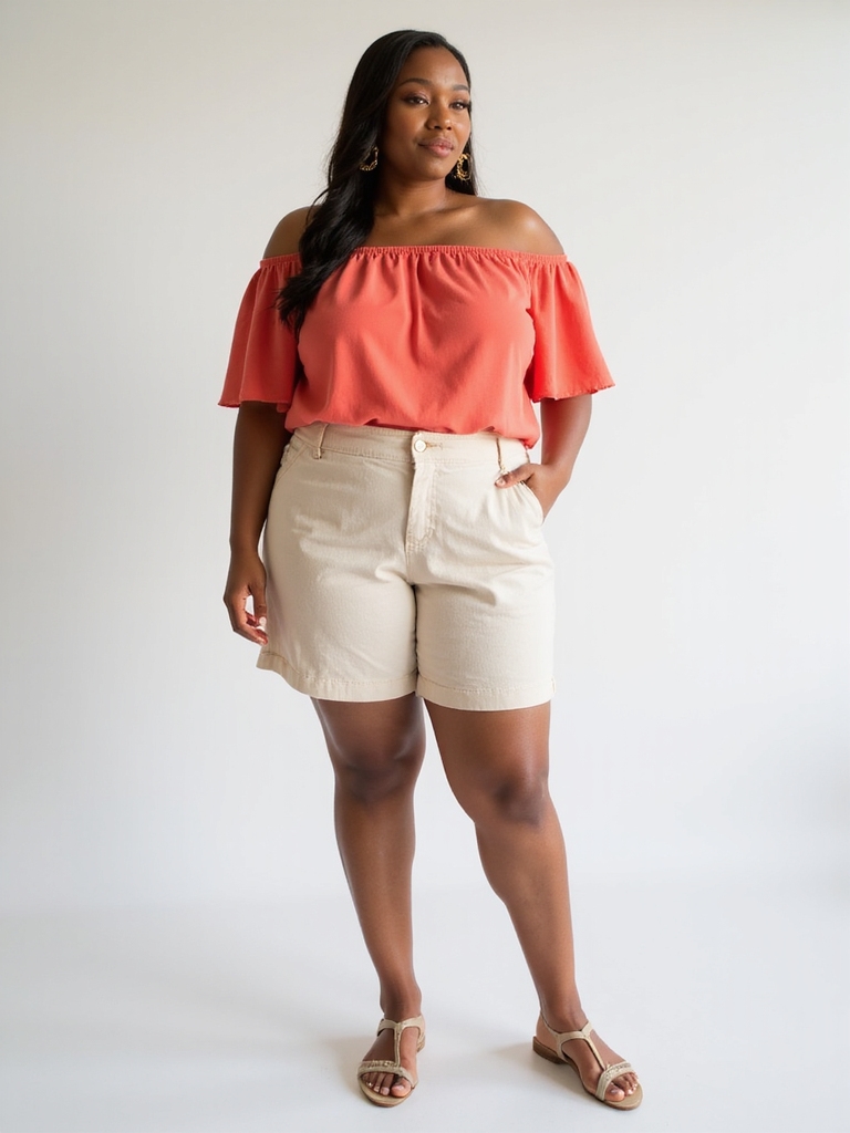 sleek plus size summer fashion