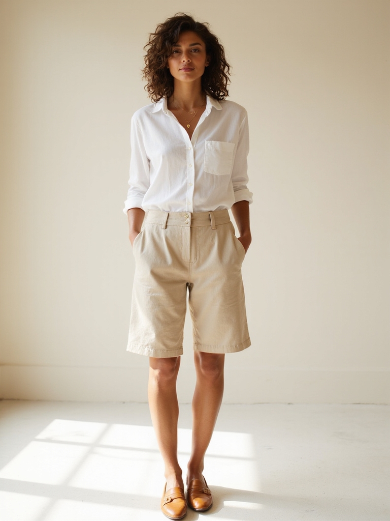 smart casual summer shorts