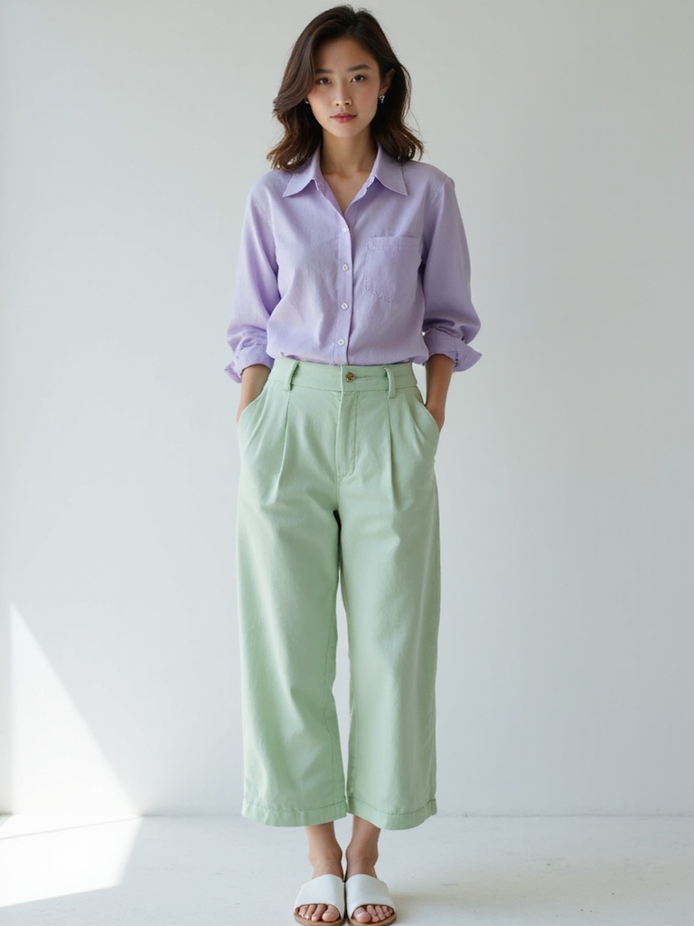 soft pastel summer outfits