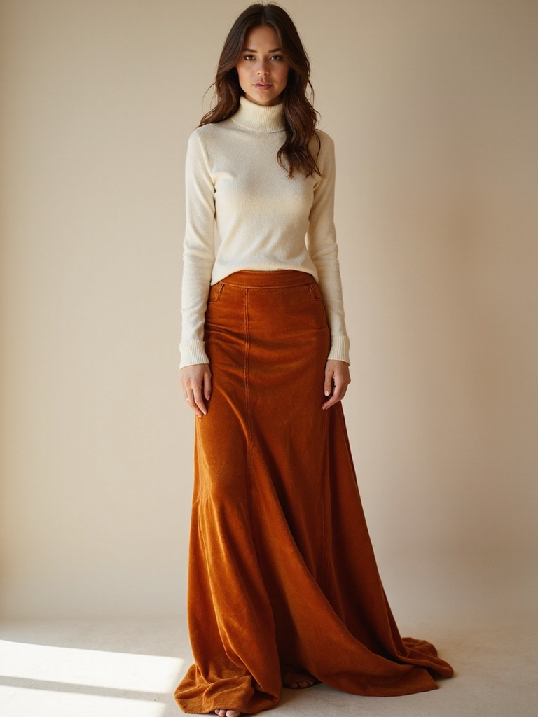 sophisticated fall maxi fabrics