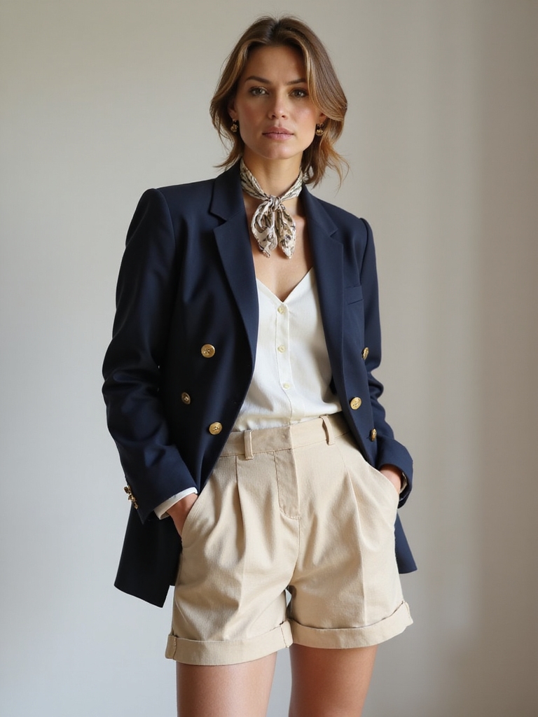 sophisticated summer tailored shorts