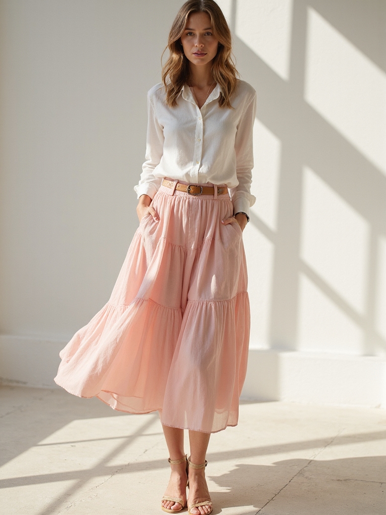 spring chic skirt trends