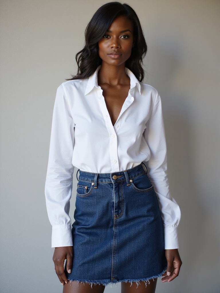 styling denim skirts uniquely