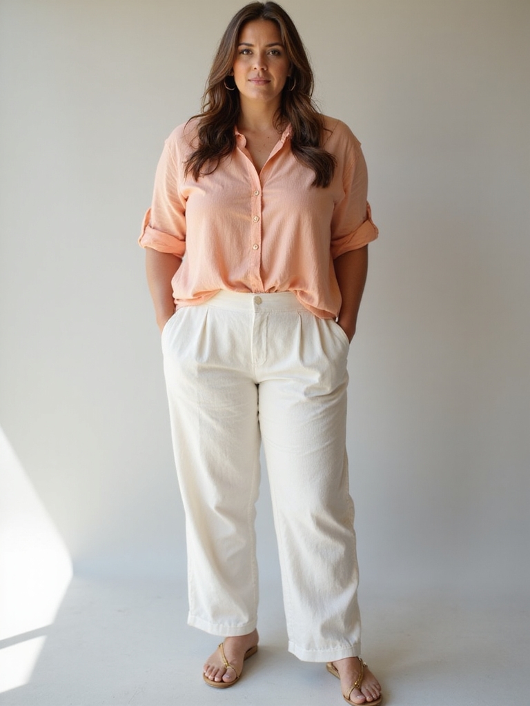 stylish breathable linen pants