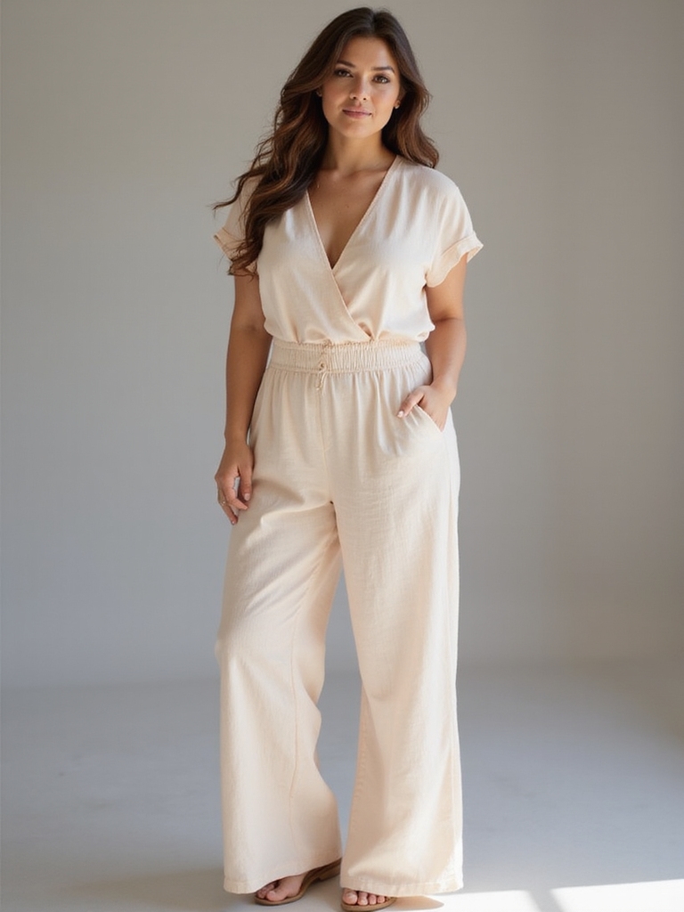 stylish lightweight plus size jumpsuits