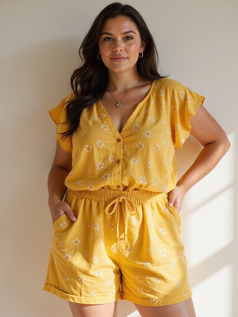 stylish plus size rompers