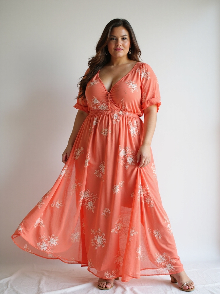 stylish plus size summer dresses