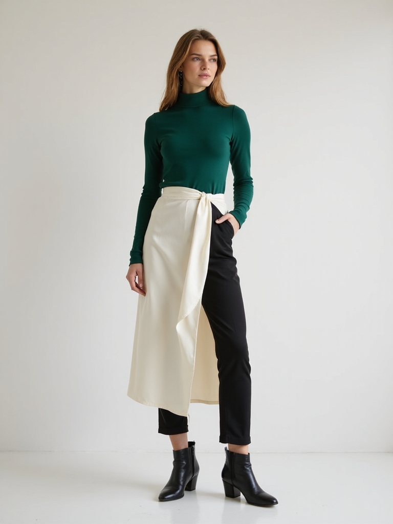 stylish skirt pant combinations