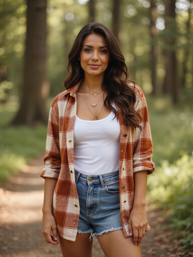 stylish warmth with flannel