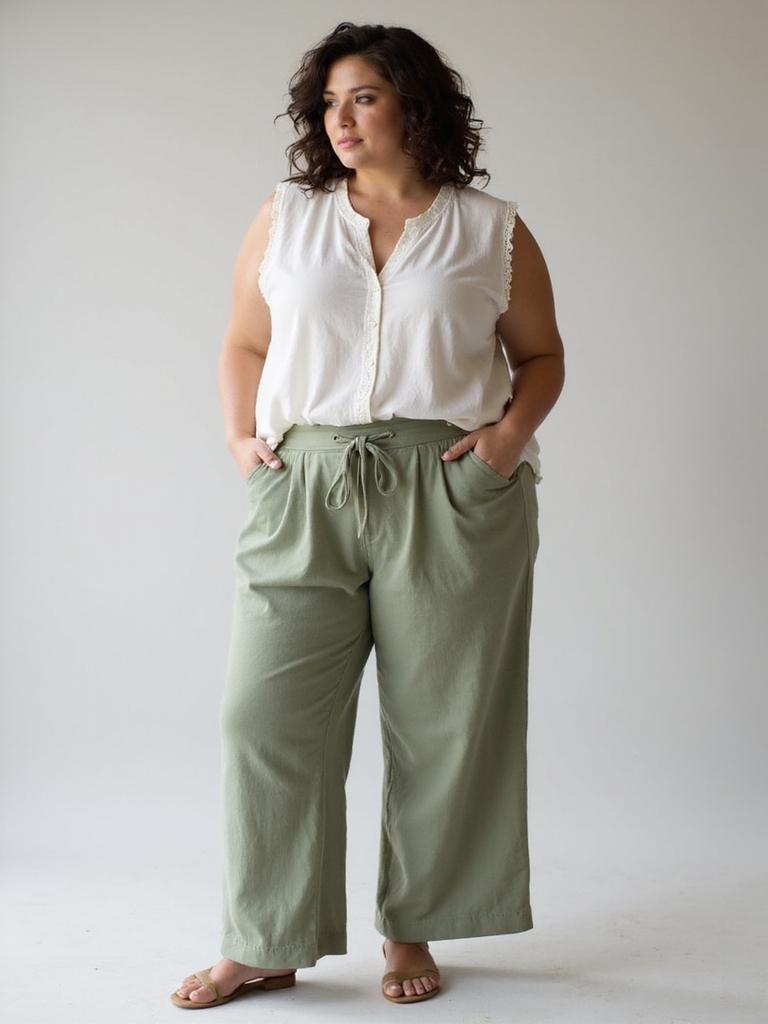 stylish wide leg summer comfort