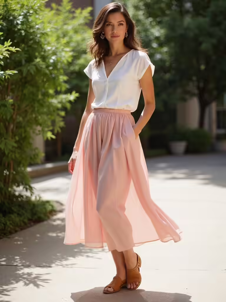 summer casual skirt styles