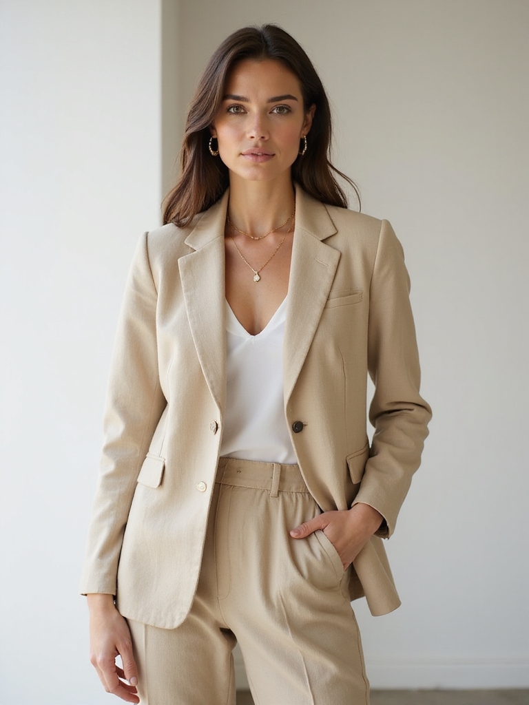 summer linen suit elegance
