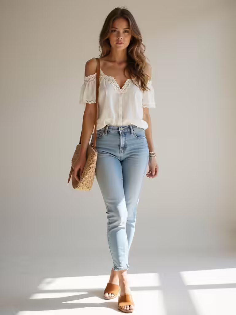 summer outfits with jeans