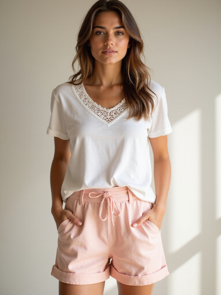 summer shorts and tees
