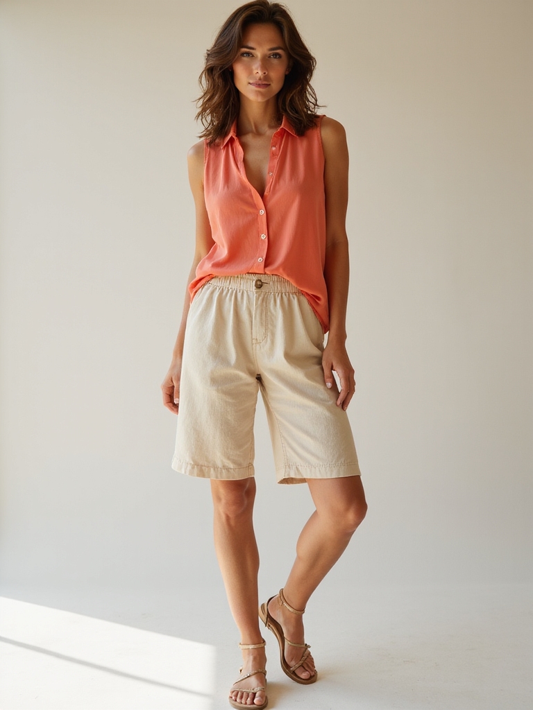 summer shorts outfit ideas