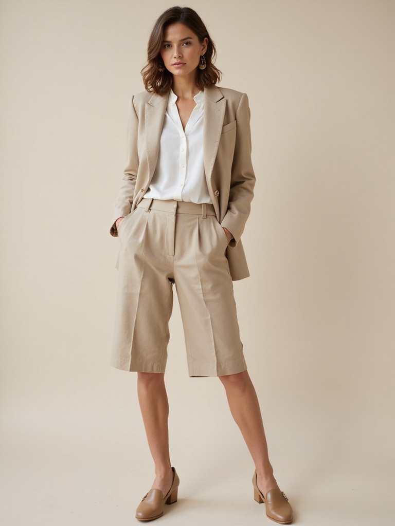tailored shorts for summer professionalism