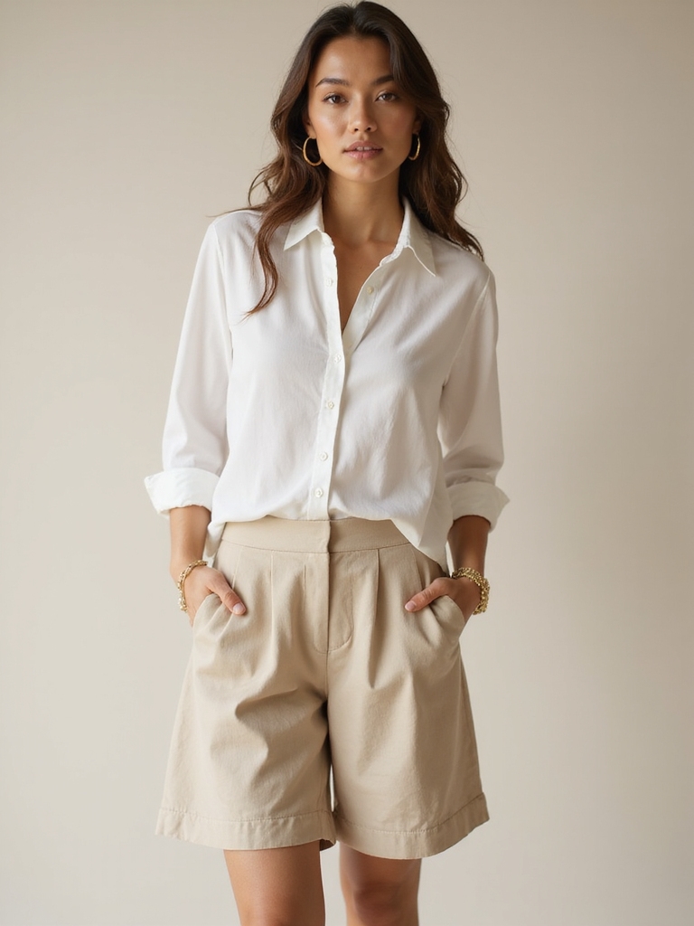 tailored shorts for summer