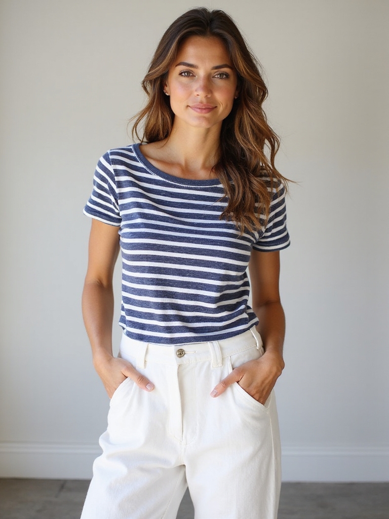 timeless breton stripe elegance