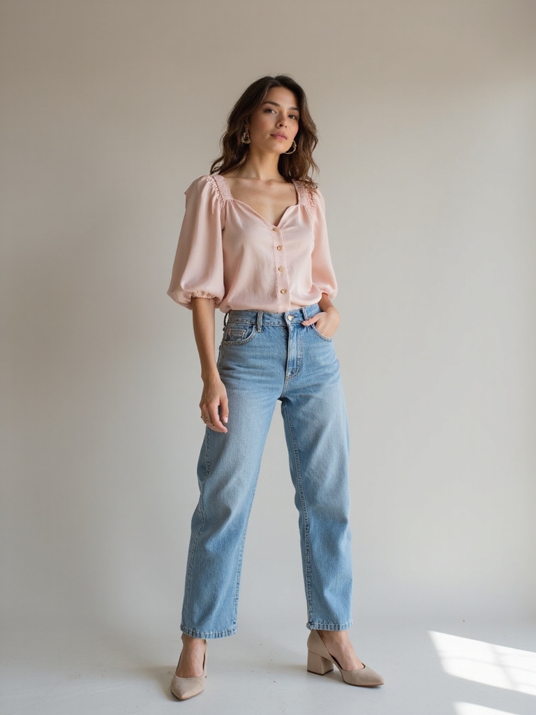 timeless light wash styling