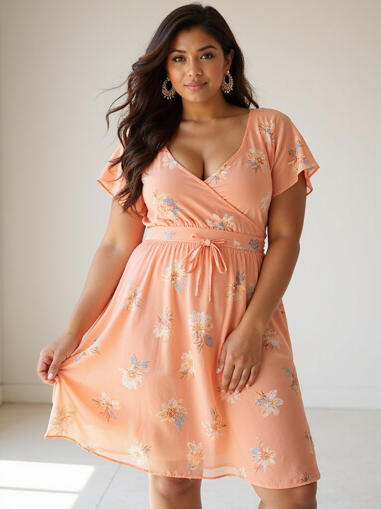 trendy plus size summer dresses