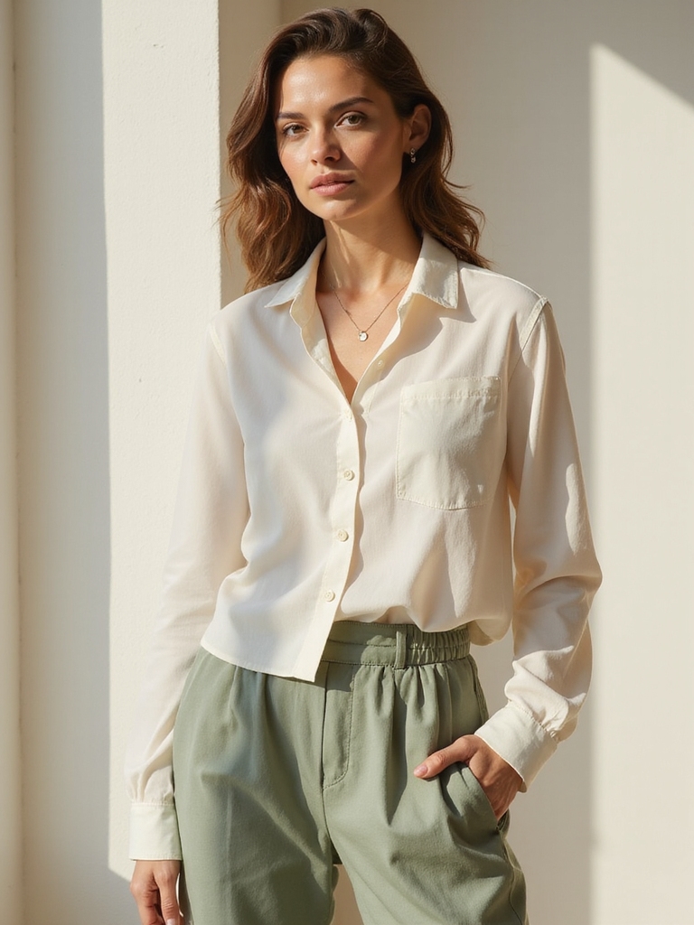 versatile long sleeve cotton tops