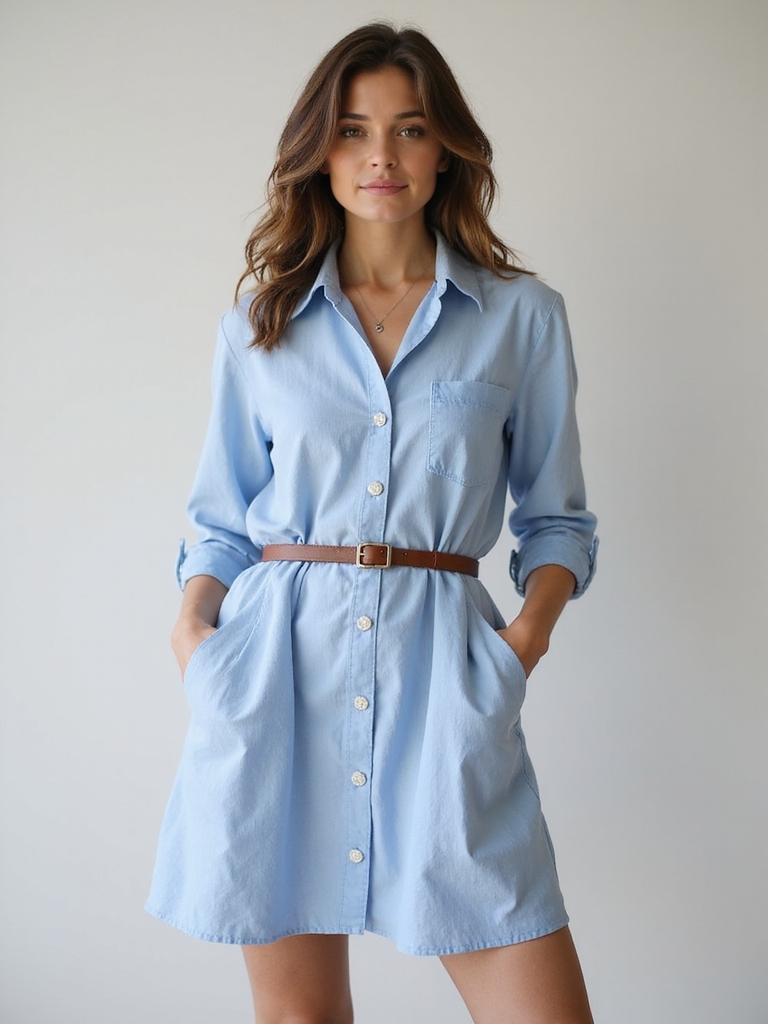versatile shirt dress styling
