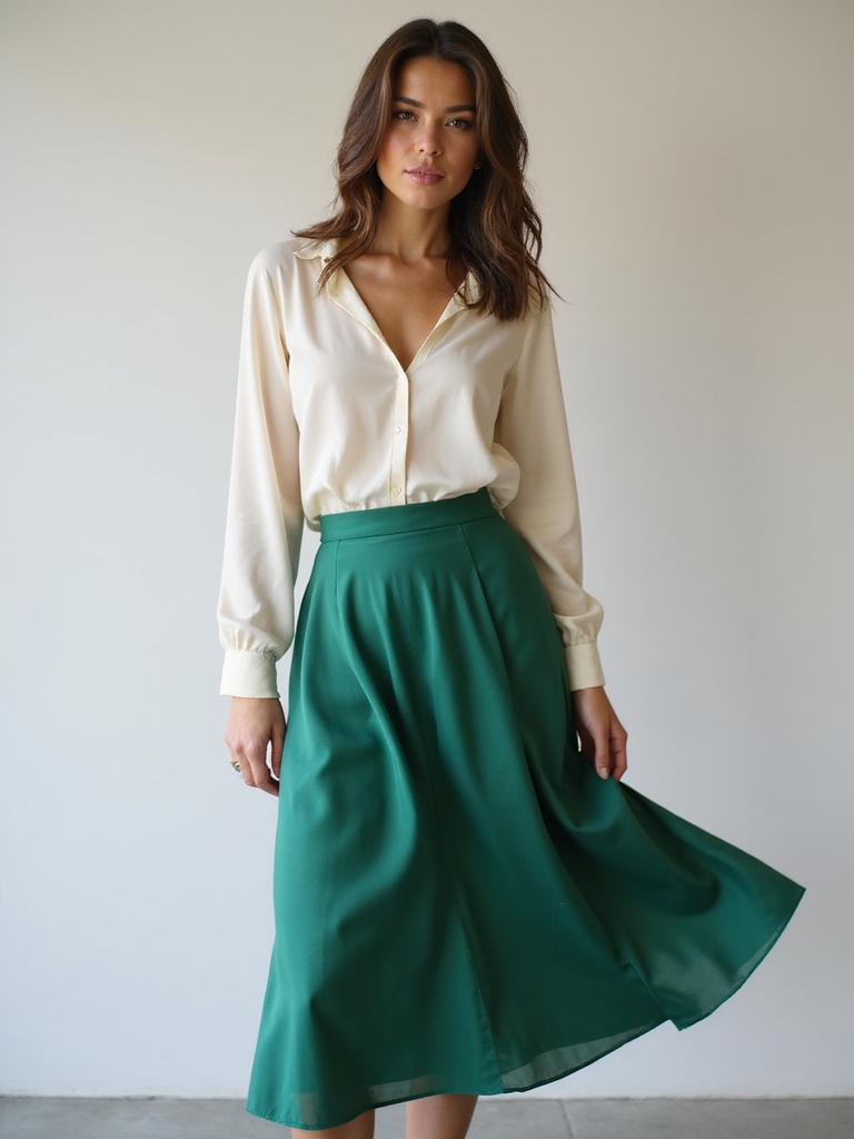 versatile skirt and top combinations