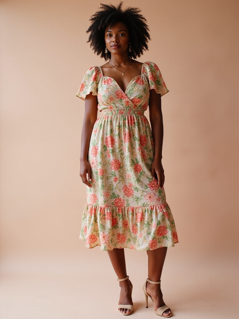 vibrant floral prints celebration
