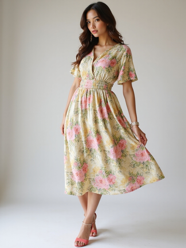 vibrant floral spring style