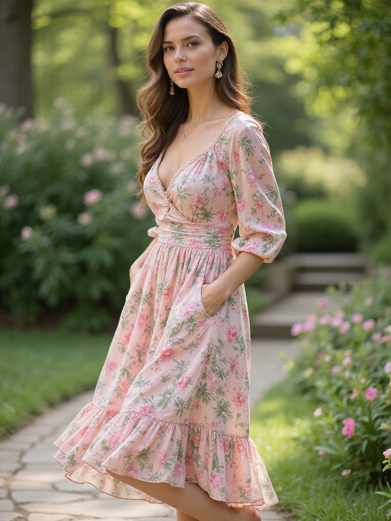 vibrant floral spring styling