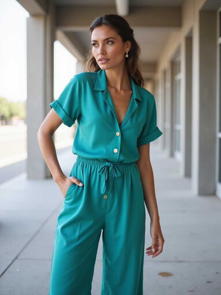 vibrant jumpsuits for strolling