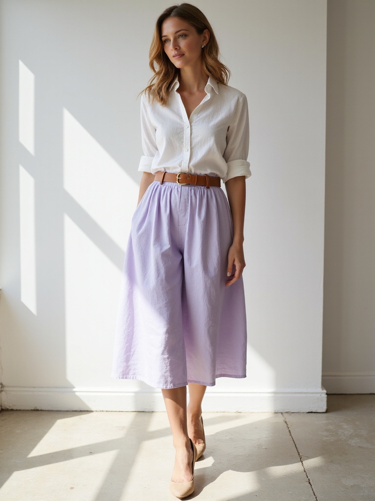 vibrant midi skirts elegance