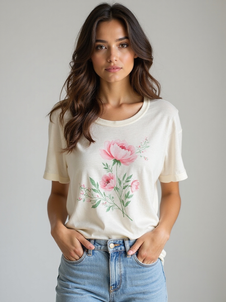 vibrant spring cotton tees