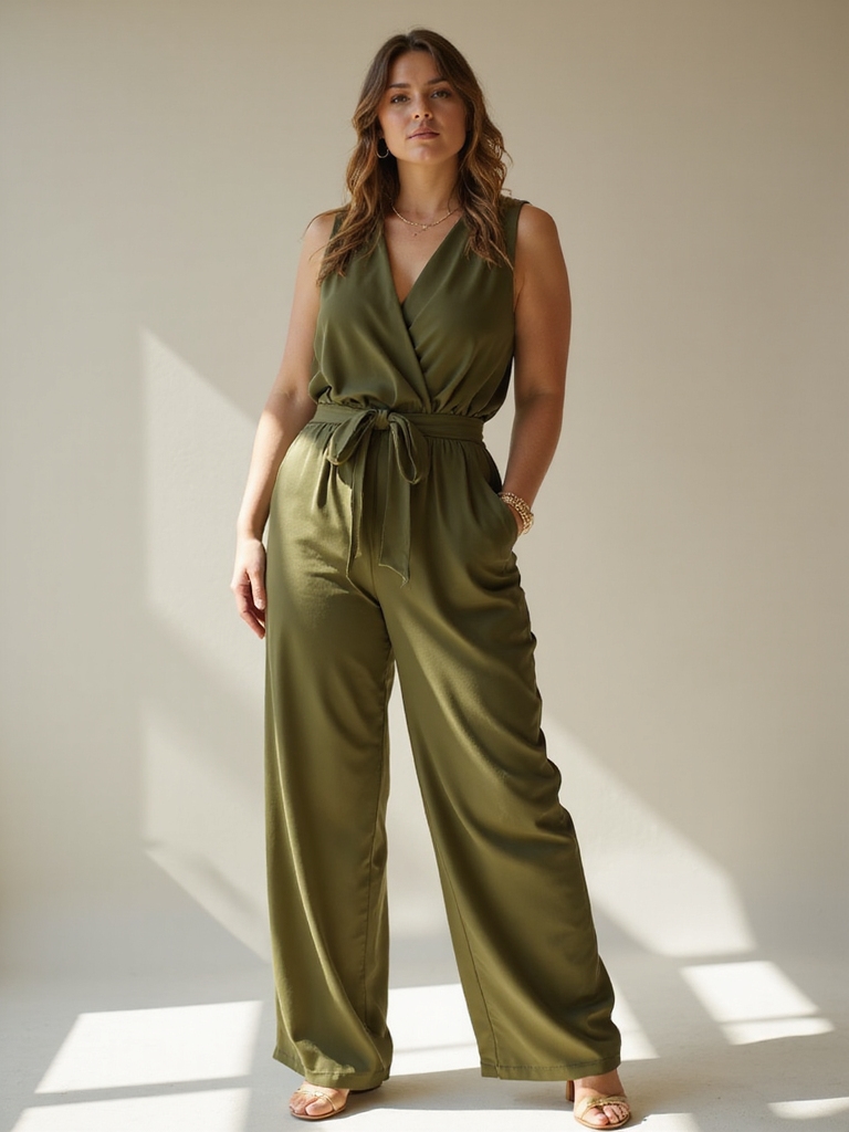 vibrant stylish plus size jumpsuits