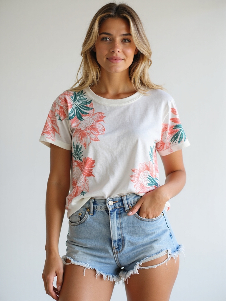 vibrant tees for summer