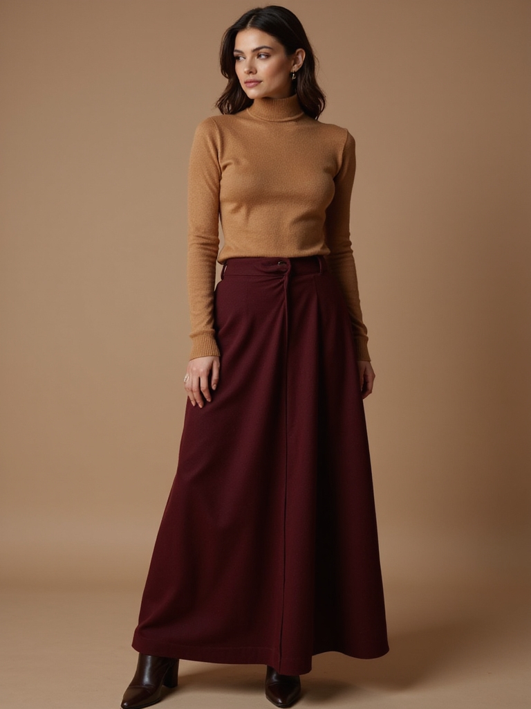 warm long skirts essentials