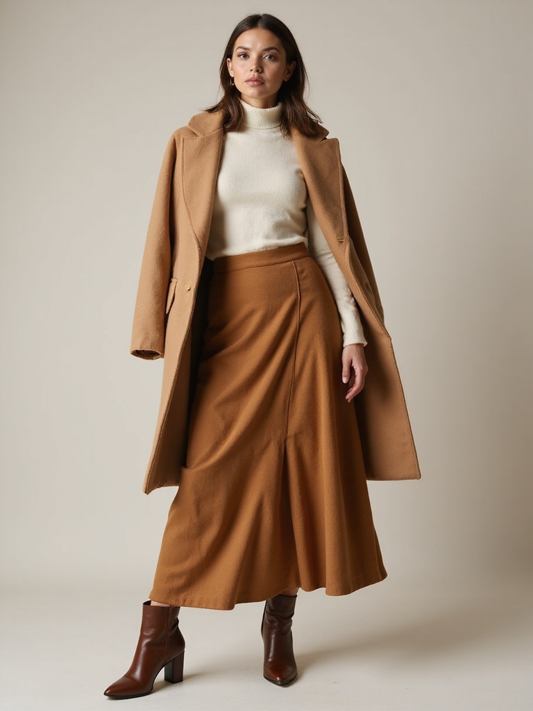 winter long skirt styles