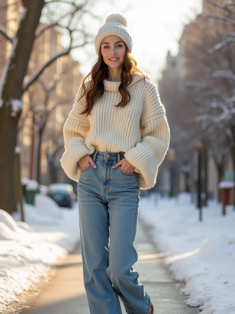 adorable winter outfit hero