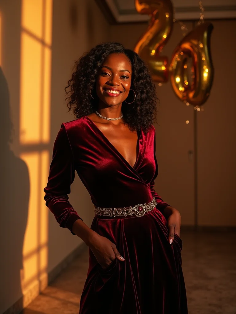 black women birthday winter outfit hero