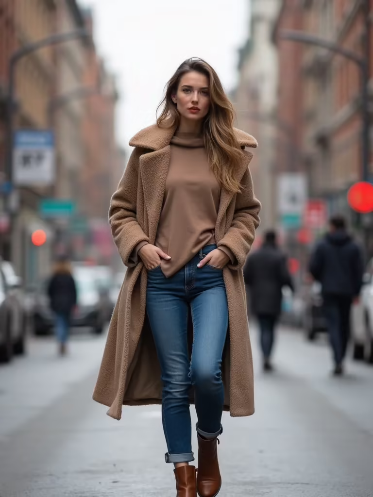 casual winter outfit hero