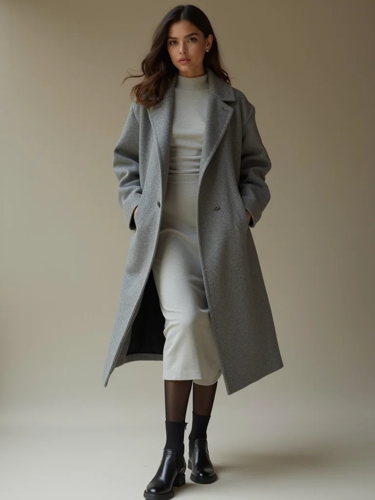 structured neutral winter elegance