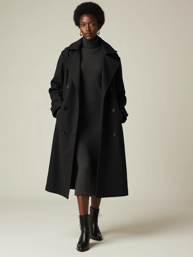 structured coat knit dress