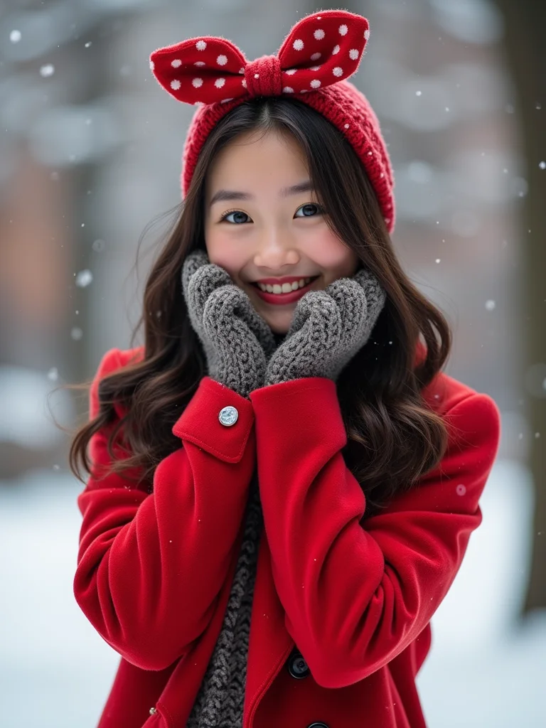 timeless mickey and minnie winter chic